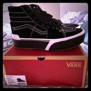 Vans High Top Platform Shoes